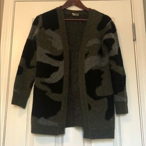 Moth Camo Cardigan